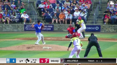 Nick Hollifield grounds into a double play, second baseman Stanley Tucker to shortstop Avinson Pinto to first baseman Frederik Jimenez. Jacob Walsh out at 2nd. Nick Hollifield out at 1st.