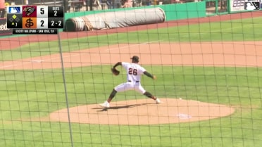 Ubert Mejias In play, run(s) to Tanner Thach