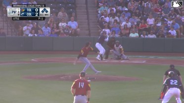 Jack Little In play, run(s) to Milan Tolentino
