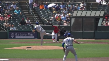 Alec Marsh's fourth strikeout