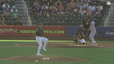 Mickey Moniak flashes the leather in rehab assignment