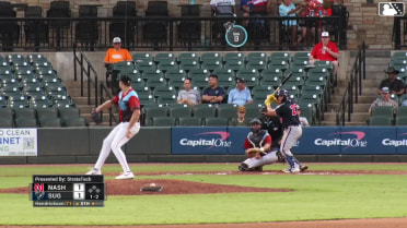 Andrick Nava homers (3) on a fly ball to left center field.