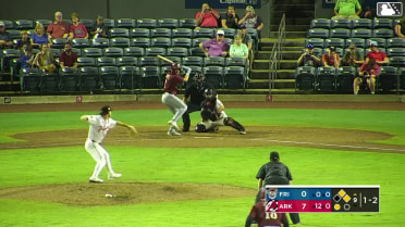 Frainyer Chavez doubles (13) on a sharp line drive to right fielder Lazaro Montes. Corey Joyce scores. Max Wagner to 3rd.