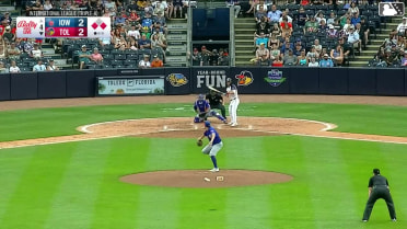 Ty Blach In play, out(s) to Andrew Navigato