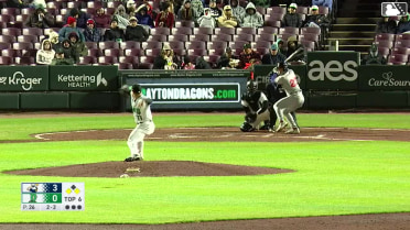 Luke Hill grounds out, shortstop Carlos Sanchez to first baseman Peyton Stovall. Bennett Thompson scores. Ryan Cesarini to 2nd.