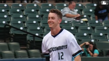 Zach Cole launches his first Triple-A home run