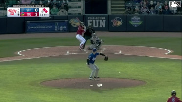 Zebby Matthews In play, run(s) to Max Clark