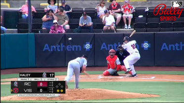 Ryder Helfrick homers (3) on a fly ball to left field.