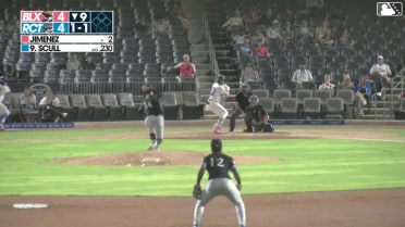 Anthony Scull homers (2) on a fly ball to right field.