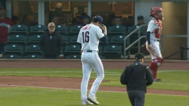 Andrew Painter records a season-high seven strikeouts