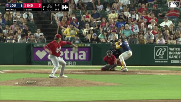 Zach Maxwell strikes out one in two perfect innings