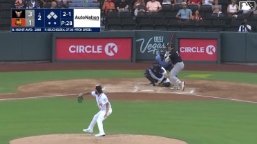 Blake Hunt homers (6) on a fly ball to right field.