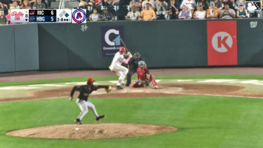Devin Fitz-Gerald homers (2) on a line drive to right center field. Cortland Lawson scores.