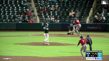 Collin Baumgartner In play, run(s) to A.J. Vukovich