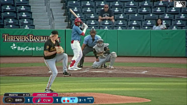 Zander Mueth In play, run(s) to Manolfi Jimenez