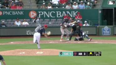 Cade Gibson In play, run(s) to Taylor Trammell