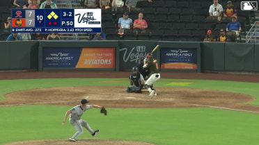 Drew Swift walks. Tommy White scores. Brayan Buelvas to 3rd. Jared Dickey to 2nd.