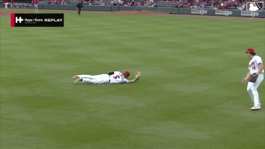 Jack Suwinksi's diving catch