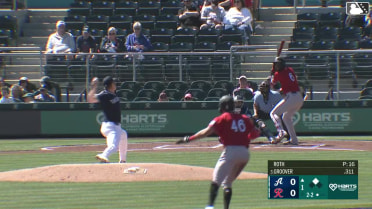 Houston Roth In play, run(s) to LuJames Groover