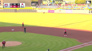 Thayron Liranzo singles on a line drive to center fielder Bo Davidson. John Peck scores. Thayron Liranzo to 2nd. Thayron Liranzo advances to 2nd, on a fielding error by center fielder Bo Davidson.