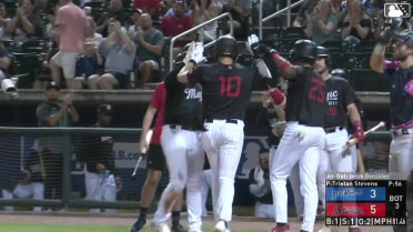 Jacob Gonzalez's three-run home run