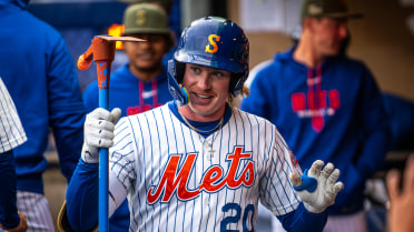 Syracuse Mets Recap: Clifford Homers Twice in Doubleheader Split, Gives Mets Series Victory over Buffalo Sunday