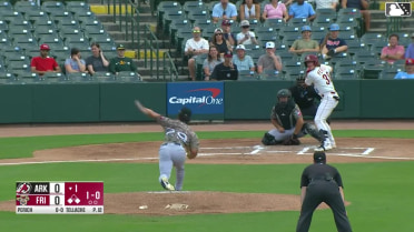 Rafe Perich grounds into a force out, second baseman Charlie Pagliarini to shortstop Josh Hood. Frainyer Chavez scores. Arturo Disla out at 2nd. Rafe Perich to 1st.