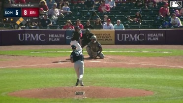 Viandel Pena singles on a line drive to center fielder Jace Avina. Clayton Campbell scores. Seth Stephenson to 3rd.