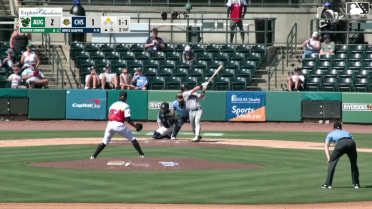 Yamvier Carrero singles on a ground ball to second baseman Dean Moss. Cooper McMurray scores. Dominic Kibler to 2nd.