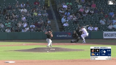 Mac Horvath homers (1) on a fly ball to left center field. Brayden Taylor scores.