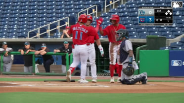 Devin Saltiban's two-run homer