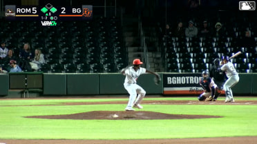 Colin Burgess singles on a line drive to center fielder Theo Gillen. Mason Guerra scores. Logan Braunschweig to 2nd.