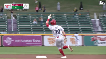 Aidan Miller's second homer of the game