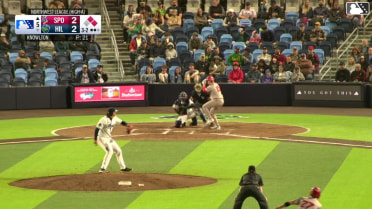 Ethan Hedges singles on a line drive to left fielder Brady Counsell. Max Belyeu scores. Robert Calaz to 3rd.