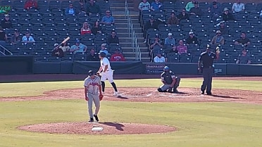 Caleb Durbin's two-run homer 