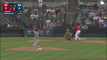 Christian Bethancourt homers (6) on a fly ball to left center field. Chas McCormick scores.