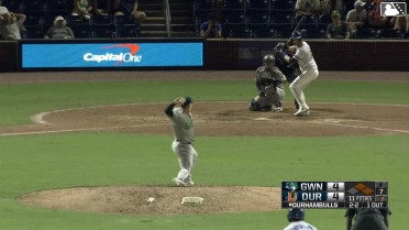 Ian Hamilton In play, run(s) to Austin Slater