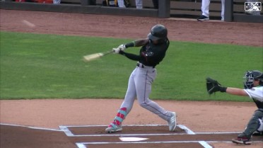 Kahlil Watson hits a two-run homer