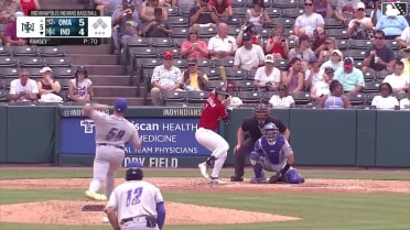 Tyler Callihan homers (9) on a fly ball to right field.