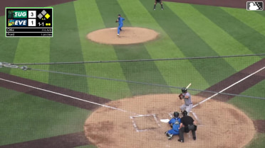 Jose Ortiz homers (1) on a fly ball to right field. Robert Hipwell scores.