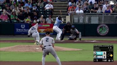 Adisyn Coffey In play, run(s) to Aron Estrada