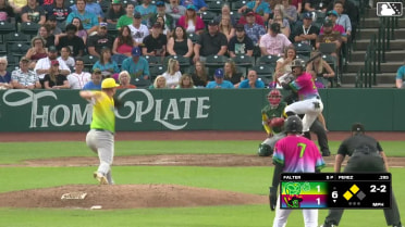 Nico Perez out on a sacrifice fly to right fielder Alex McCoy. Eduardo Quintero scores. Emil Morales to 3rd.