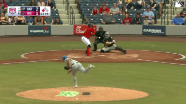 Diego Velasquez singles on a line drive to left fielder Wuilfredo Antunez. Adrián Sugastey scores.