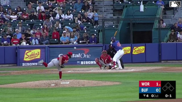 Michael Sansone In play, run(s) to Nick Goodwin