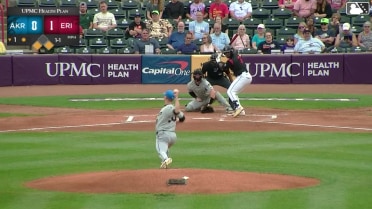 Caden Favors In play, run(s) to E.J. Exposito