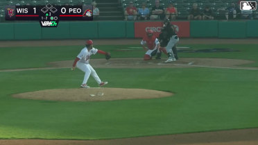 Daniel Dickinson homers (2) on a fly ball to center field.
