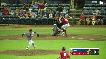 David Hagaman In play, run(s) to Jared Sundstrom