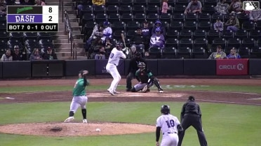 George Wolkow hit by pitch. Caleb Bonemer scores. Colby Shelton to 3rd. Anthony DePino to 2nd.