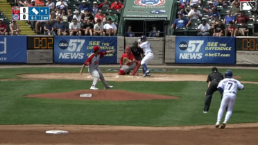 Maikel Miralles In play, run(s) to Leonel Espinoza