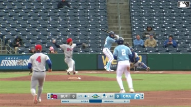 Devereaux Harrison In play, run(s) to Kameron Misner